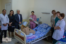 Այսօր Տավուշի մարզպետի աշխատակազմի աշխատակիցներ այցելել են Իջեւանի բժշկական կենտրոն