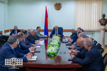 ՀՀ Տավուշի մարզպետ Հայկ Ղալումյանը հերթական աշխատանքային խորհրդակցություն է անցկացրել ՀՀ Տավուշի մարզպետ Հայկ Ղալումյանը հերթական աշխատանքային խորհրդակցություն է անցկացրել