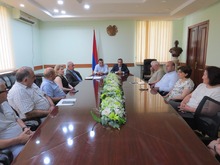 ՀՀ Տավուշի մարզպետի տեղակալ Նարեկ Ղուշչյանն ընդունել է ՀՀ առողջապահության նախարարի տեղակալ Արտակ Ջումայանին ՀՀ Տավուշի մարզպետի տեղակալ Նարեկ Ղուշչյանն ընդունել է ՀՀ առողջապահության նախարարի տեղակալ Արտակ Ջումայանին