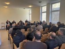 Տավուշի մարզպետ Հայկ Ղալումյանը, Իջևան համայնքի ղեկավար Արթուր Ճաղարյանի ուղեկցությամբ, աշխատանքային այց է կատարել Ակնաղբյուր բնակավայր։