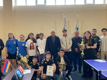 Տեղի ունեցավ &laquo;Հայաստանի Հանրապետության վարչապետի գավաթ&raquo; սիրողական սեղանի թենիսի մրցաշարի մարզային փուլը