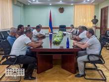 Հուլիսի 3-ին Տավուշի մարզպետի աշխատակազմում կայացել է աշխատանքային հանդիպում Հուլիսի 3-ին Տավուշի մարզպետի աշխատակազմում կայացել է աշխատանքային հանդիպում