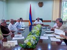 Տավուշի մարզպետ Հայկ Ղալումյանն  աշխատանքային խորհրդակցություն է անցկացրել